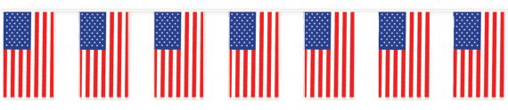 Outdoor American Flag Banner