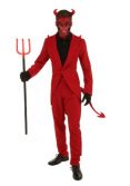 Red Suit Devil Adult Costume