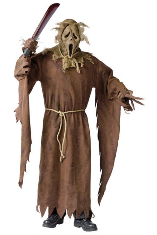 Scarecrow Ghost Face Adult Mens Costume