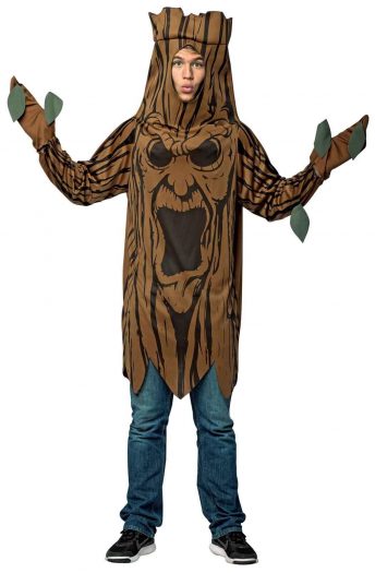 Scary Tree Adult Tunic Costume