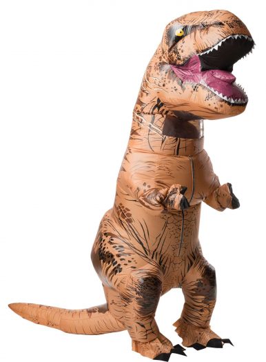 T-Rex Inflatable Adult Costume with Sound