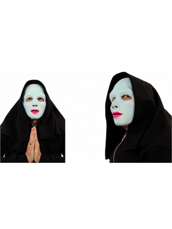Uv Reactive Glow Satan'S Sister Halloween Mask