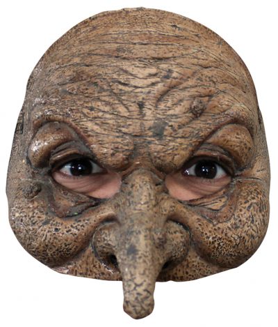 Wizard Latex Half Mask