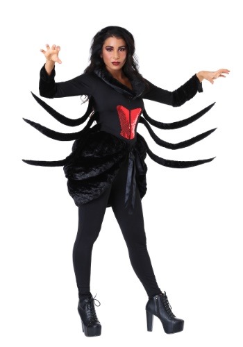 Women's Black Widow Spider Costume