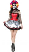 Women's Day Of the Dead Scary Costume